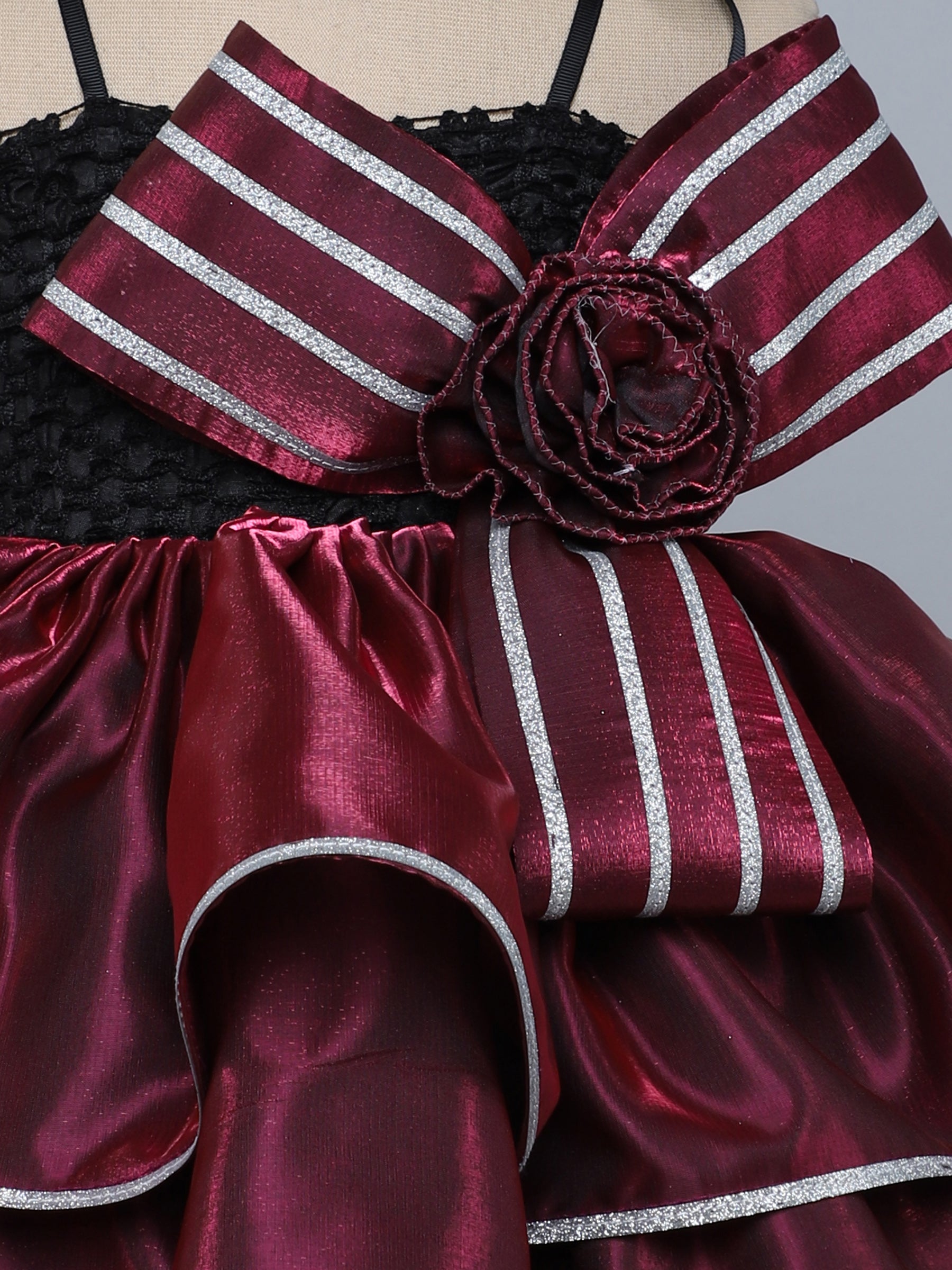 "Elegant white tutu gown with statement bow – perfect for birthdays & special occasions."