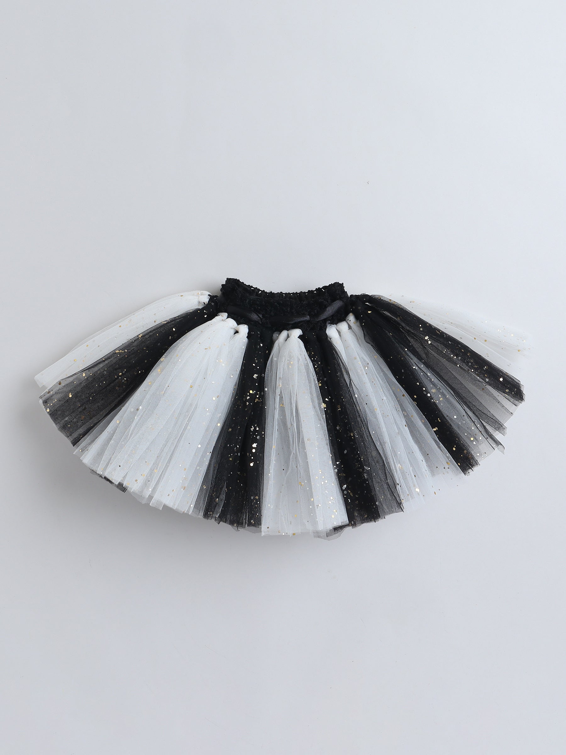 Skull Bow Halloween Tutu Set for Baby Girls