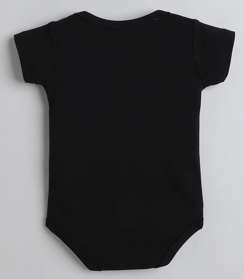 Tiny Miny mee boys printed bodysuit - Black