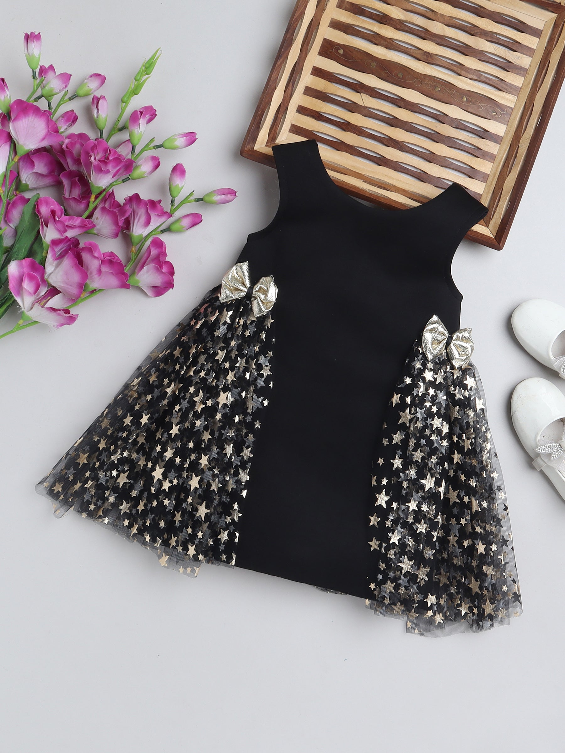 Knee Length Sleeveless Summer Dress