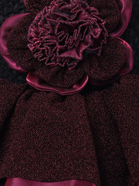 "Chic, Bold & Beautiful – Perfect Tutu Party Gown with Statement Floral Detail."