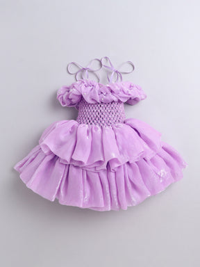 Pearl Blossom Tutu Birthday Dress For Baby Girl
