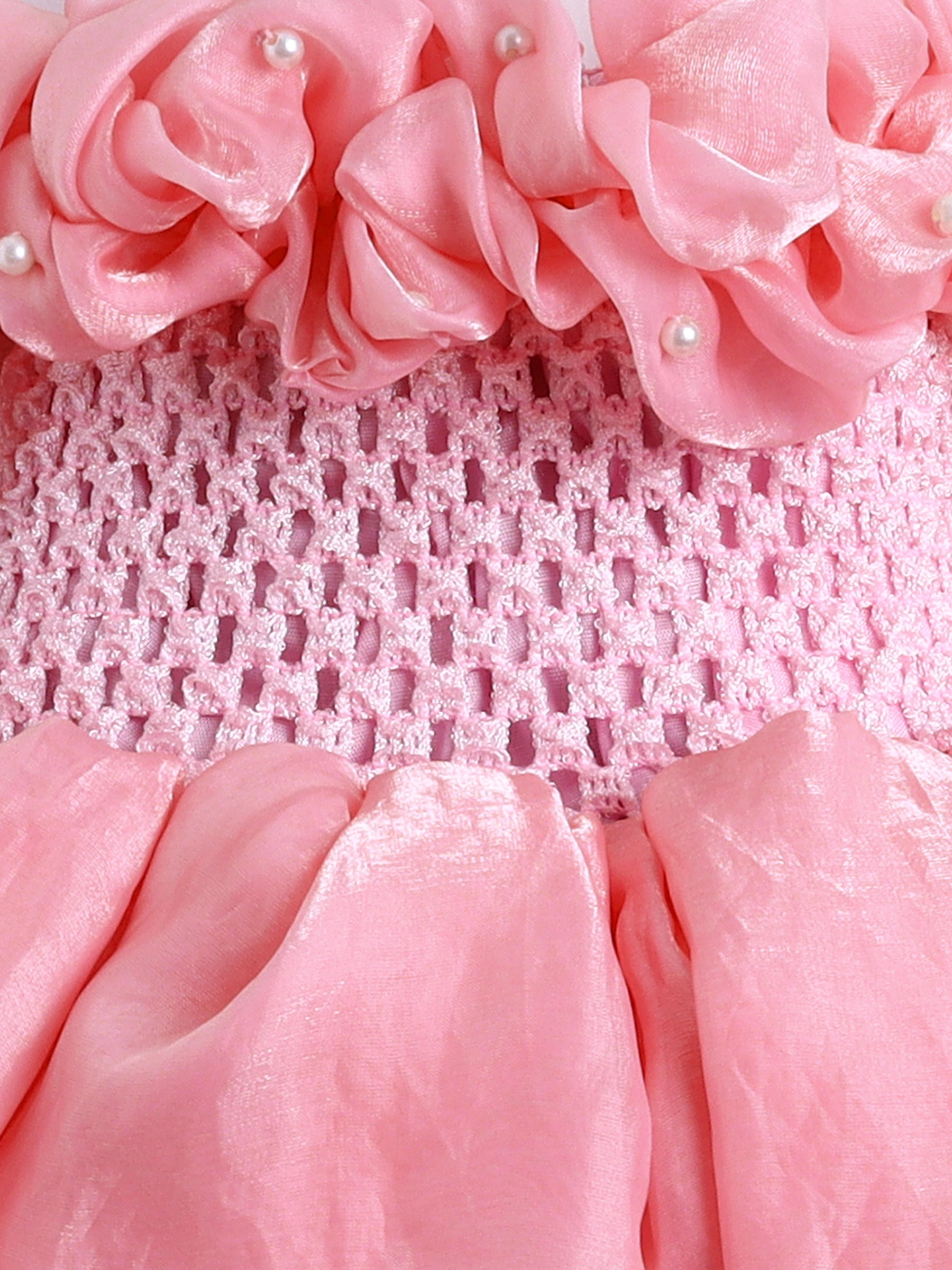 Pearl Blossom Tutu Birthday Dress For Baby Girl