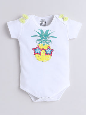 Pineapple Party 3-Piece Baby Girl Tutu Set