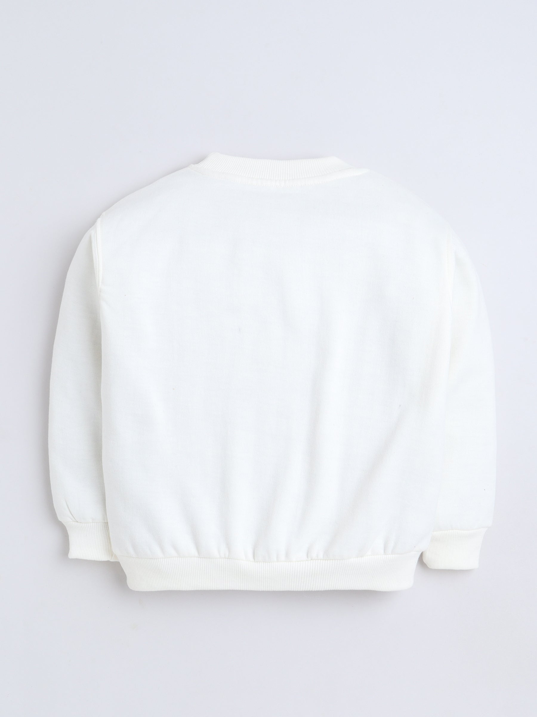 Soft, sweet, and stylish—an elegant sweatshirt blooming with delicate pink florals.