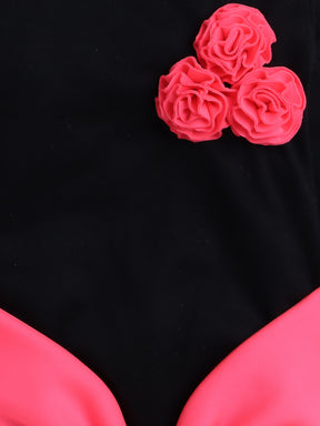 🎀 Rosy Bow Charm Sweatshirt Dress 🎀