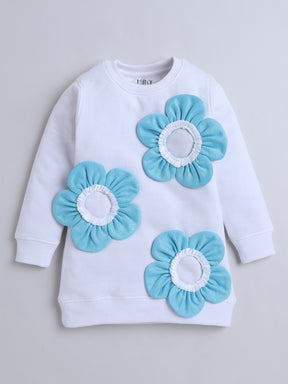 🌸 Blossom Bloom Sweatshirt Dress 🌸
