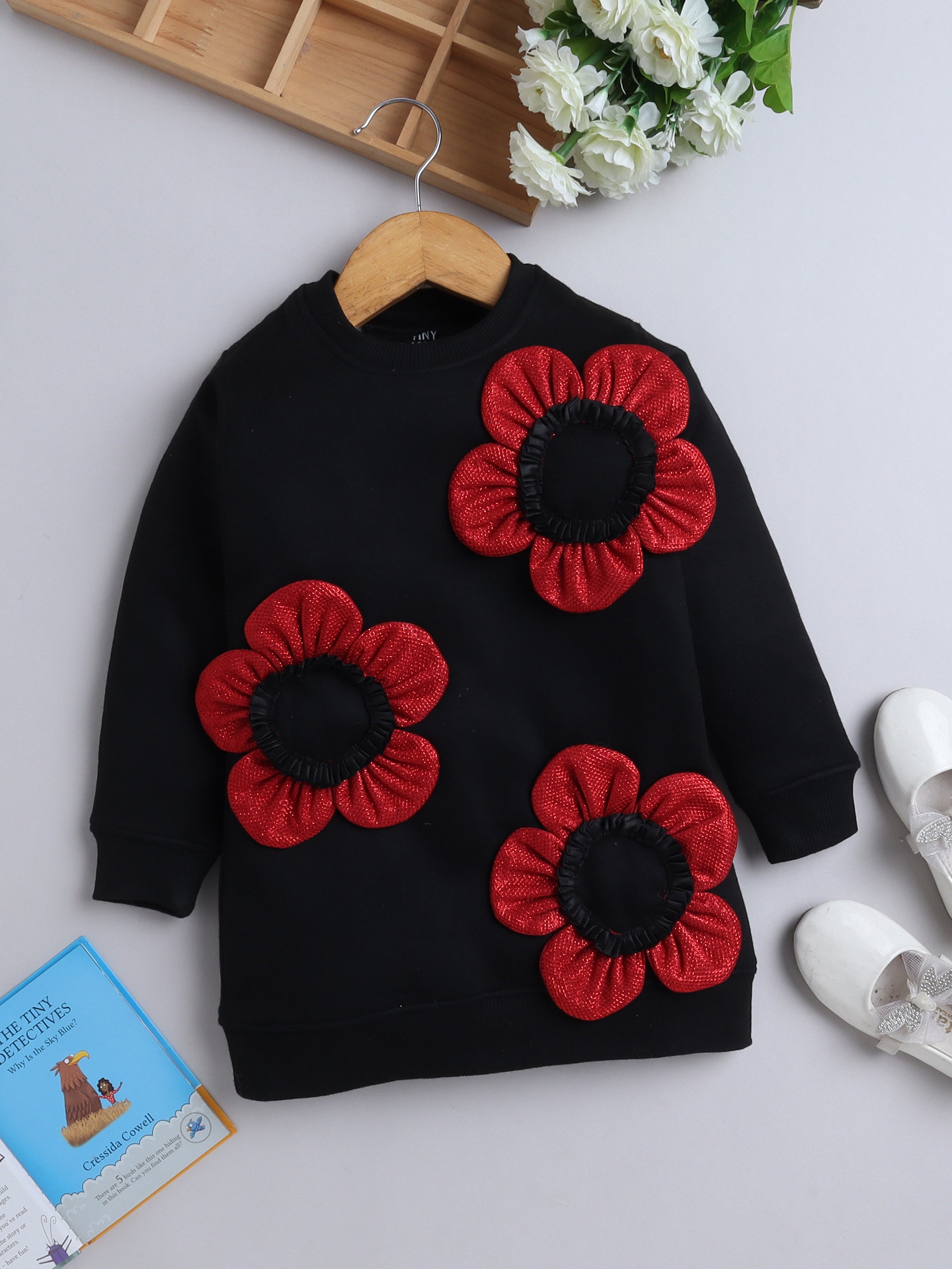 🌸 Blossom Bloom Sweatshirt Dress 🌸