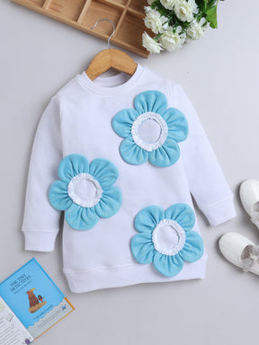 🌸 Blossom Bloom Sweatshirt Dress 🌸