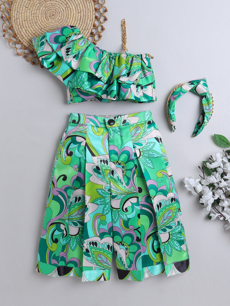 Stylish Printed Co-Ord Set for Girls