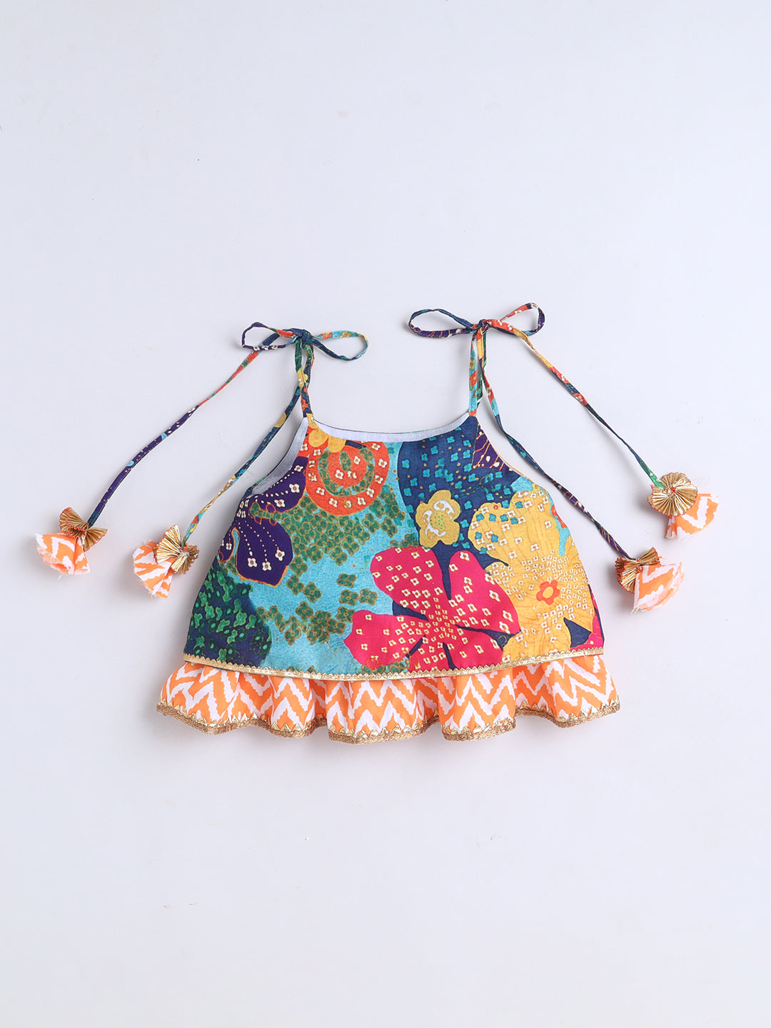 Rang Tarang Multicolour Printed Chaniya Choli