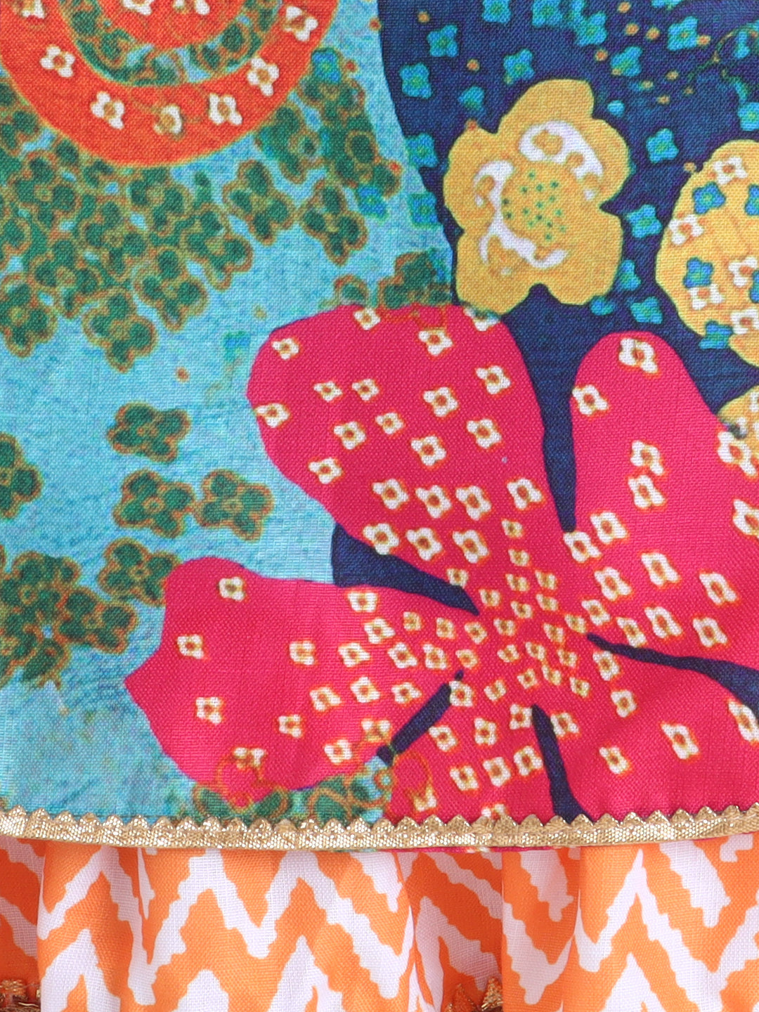 Rang Tarang Multicolour Printed Chaniya Choli