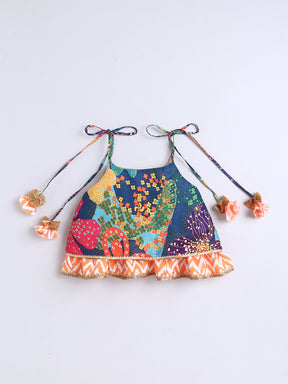Rang Tarang Multicolour Printed Chaniya Choli