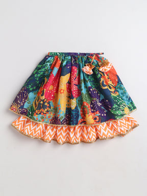 Rang Tarang Multicolour Printed Chaniya Choli
