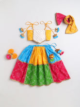 Rang Bahaar Multicolour Lehenga Choli with Dupatta