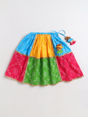 Rang Bahaar Multicolour Lehenga Choli with Dupatta