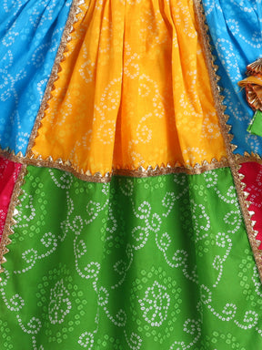 Rang Bahaar Multicolour Lehenga Choli with Dupatta