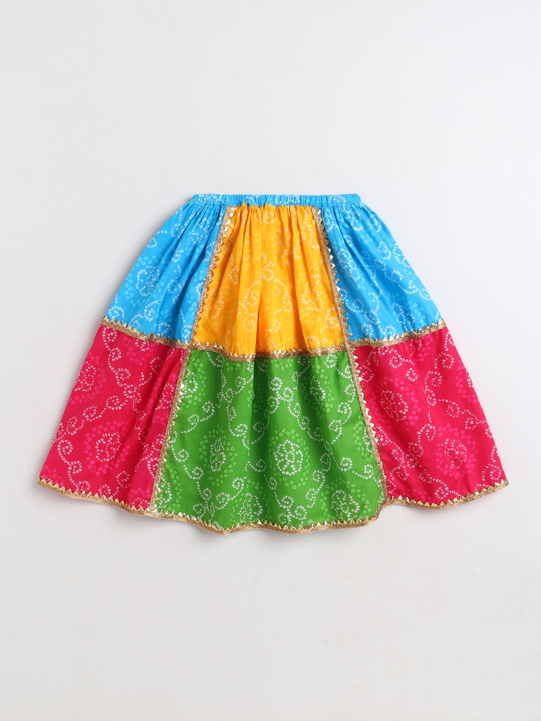 Rang Bahaar Multicolour Lehenga Choli with Dupatta