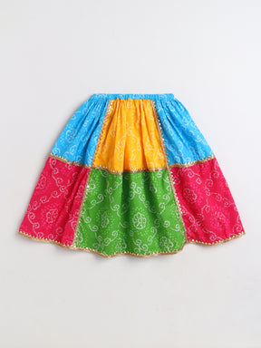 Rang Bahaar Multicolour Lehenga Choli with Dupatta