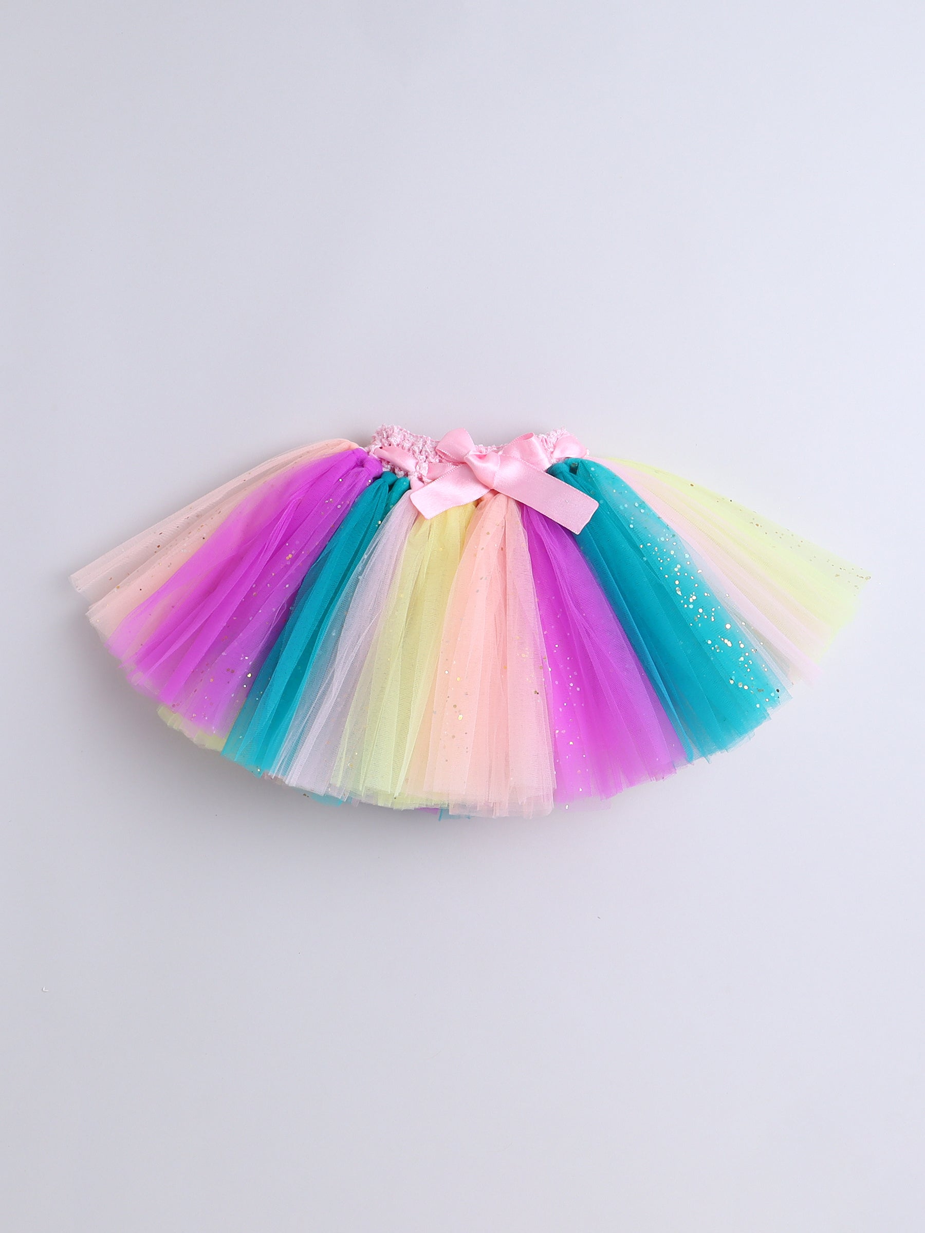 Unicorn Themed 1st Birthday Tutu Set – 3-Piece Magical Pastel Outfit