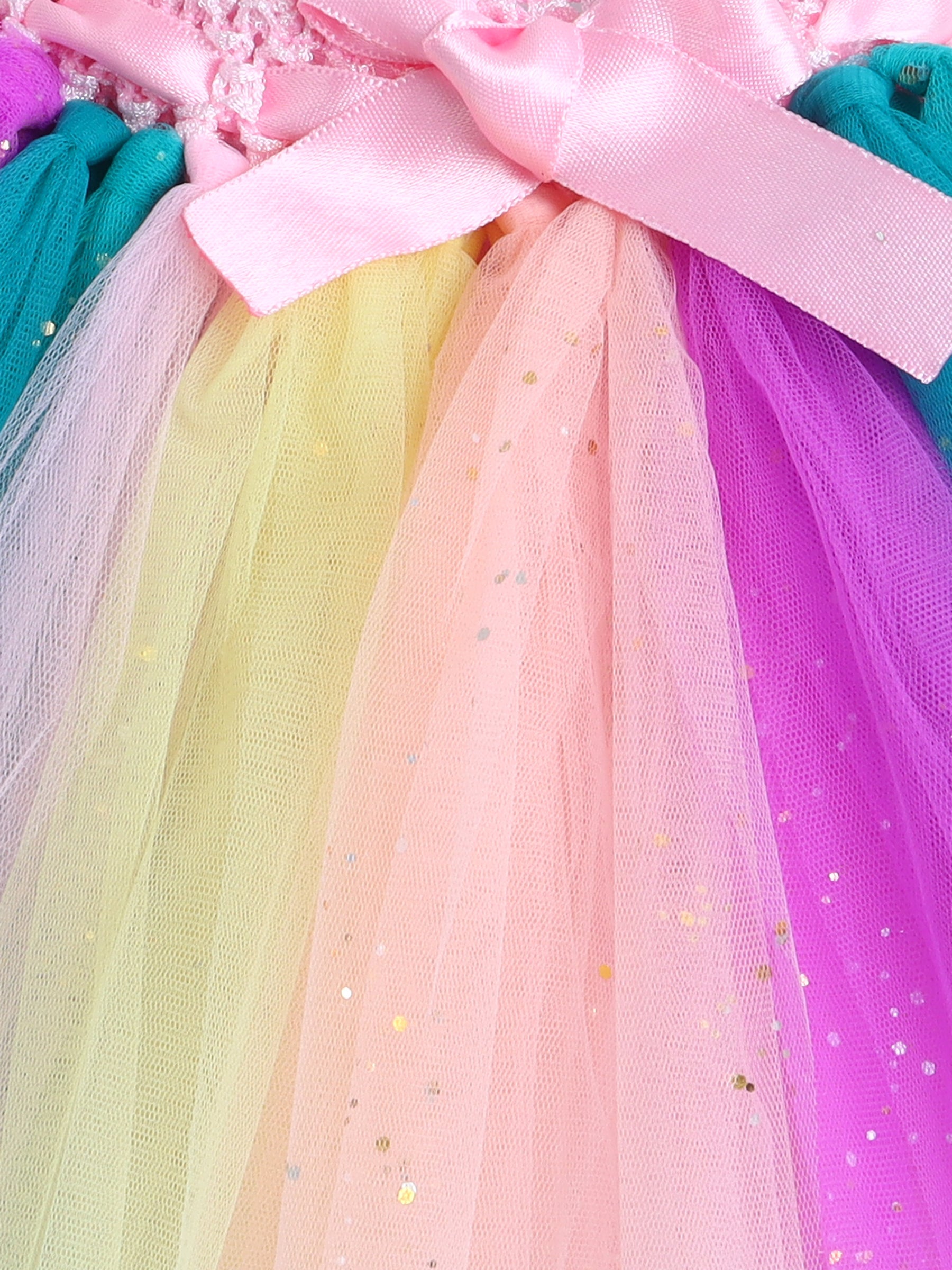 Unicorn Themed 1st Birthday Tutu Set – 3-Piece Magical Pastel Outfit