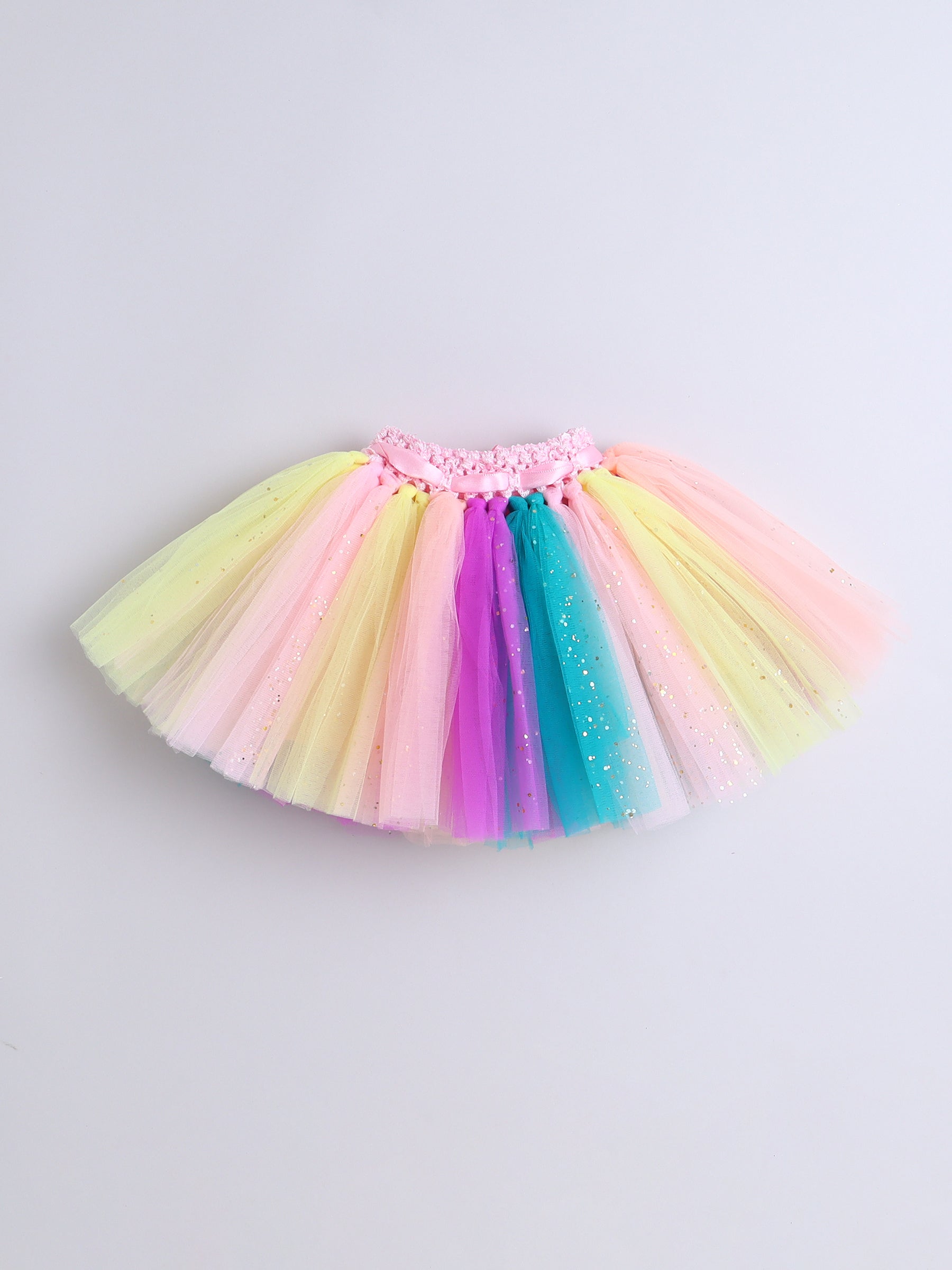 Unicorn Themed 1st Birthday Tutu Set – 3-Piece Magical Pastel Outfit