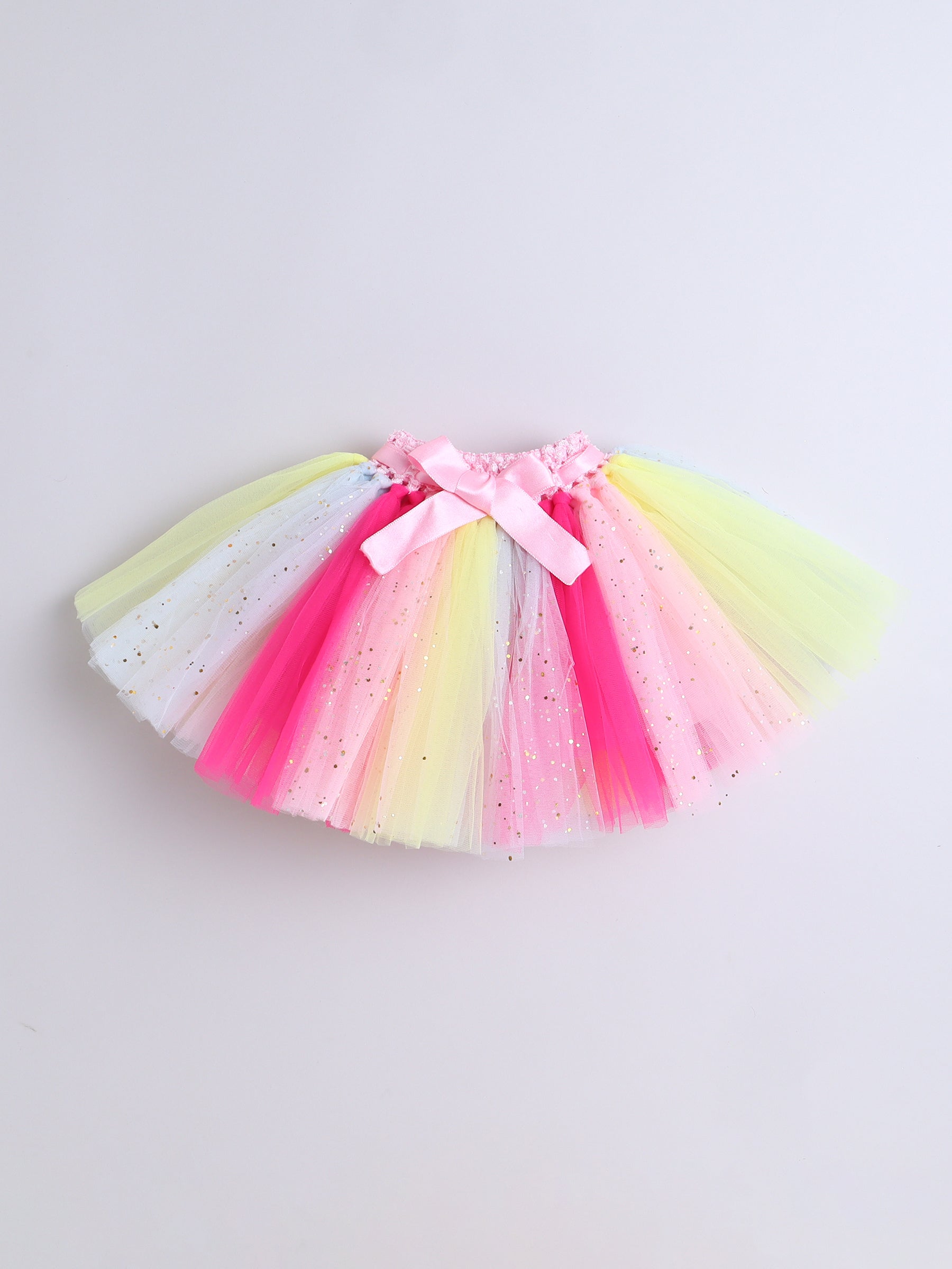 Half Birthday 3-Piece Baby Girl Tutu Set – Colorful Cupcake Theme