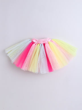 Half Birthday 3-Piece Baby Girl Tutu Set – Colorful Cupcake Theme