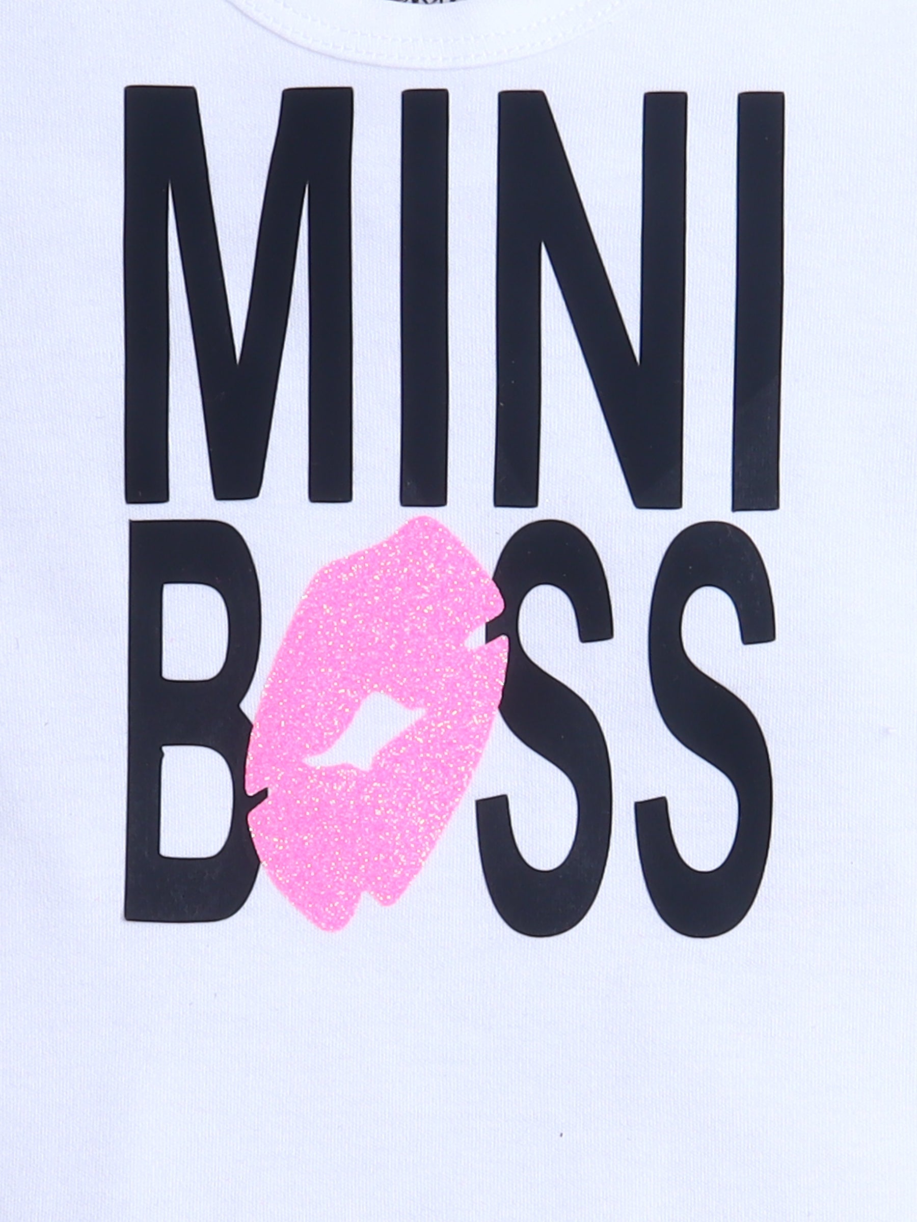 Mini Boss 3-Piece Baby Girl Tutu Set – Black & Hot Pink
