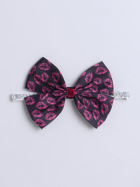 Mini Boss 3-Piece Baby Girl Tutu Set – Black & Hot Pink