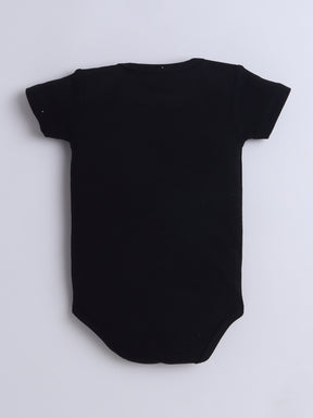 "Half Birthday Outfit Set for Baby Girl – Black & Yellow Theme"