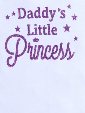 Daddy’s Little Princess 3-Piece Baby Girl Lavender Tutu Set