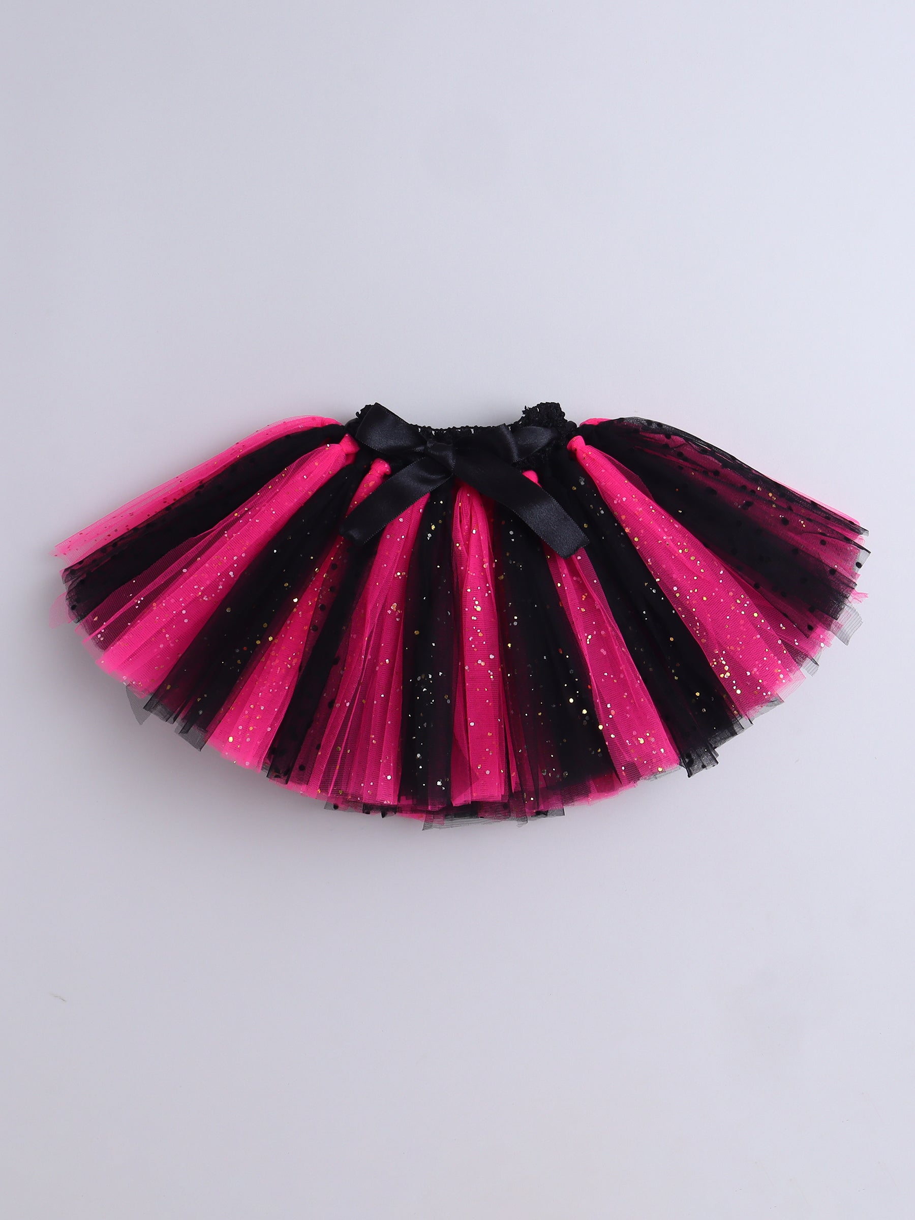Sassy Like Mommy 3-Piece Baby Girl Tutu Set – Black & Hot Pink