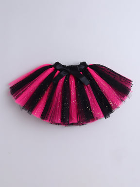 Sassy Like Mommy 3-Piece Baby Girl Tutu Set – Black & Hot Pink