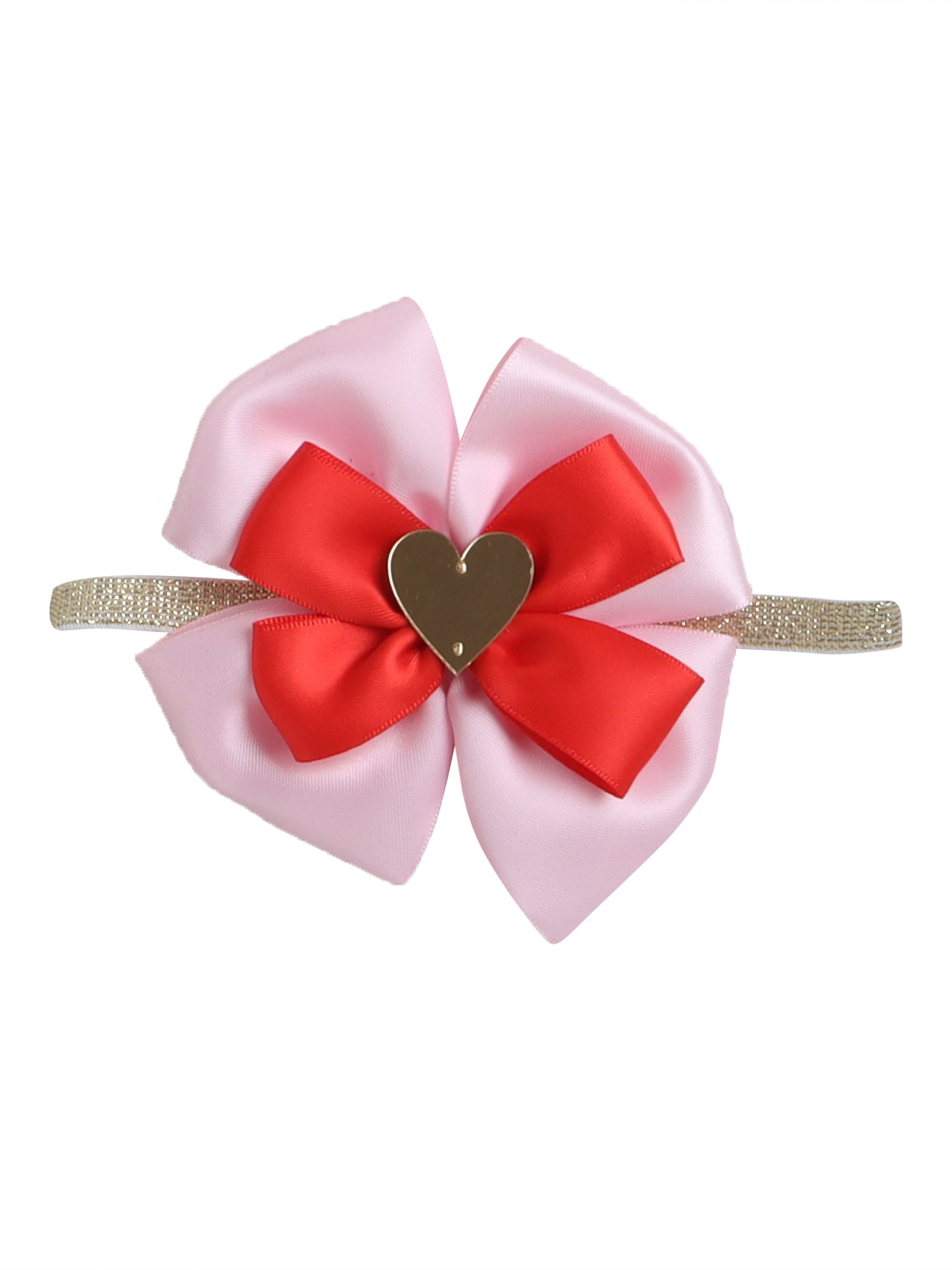 TINY MINY MEE LOVE FRILLED HEART  BODYSUIT , SKIRT AND HAIRBAND-PINK