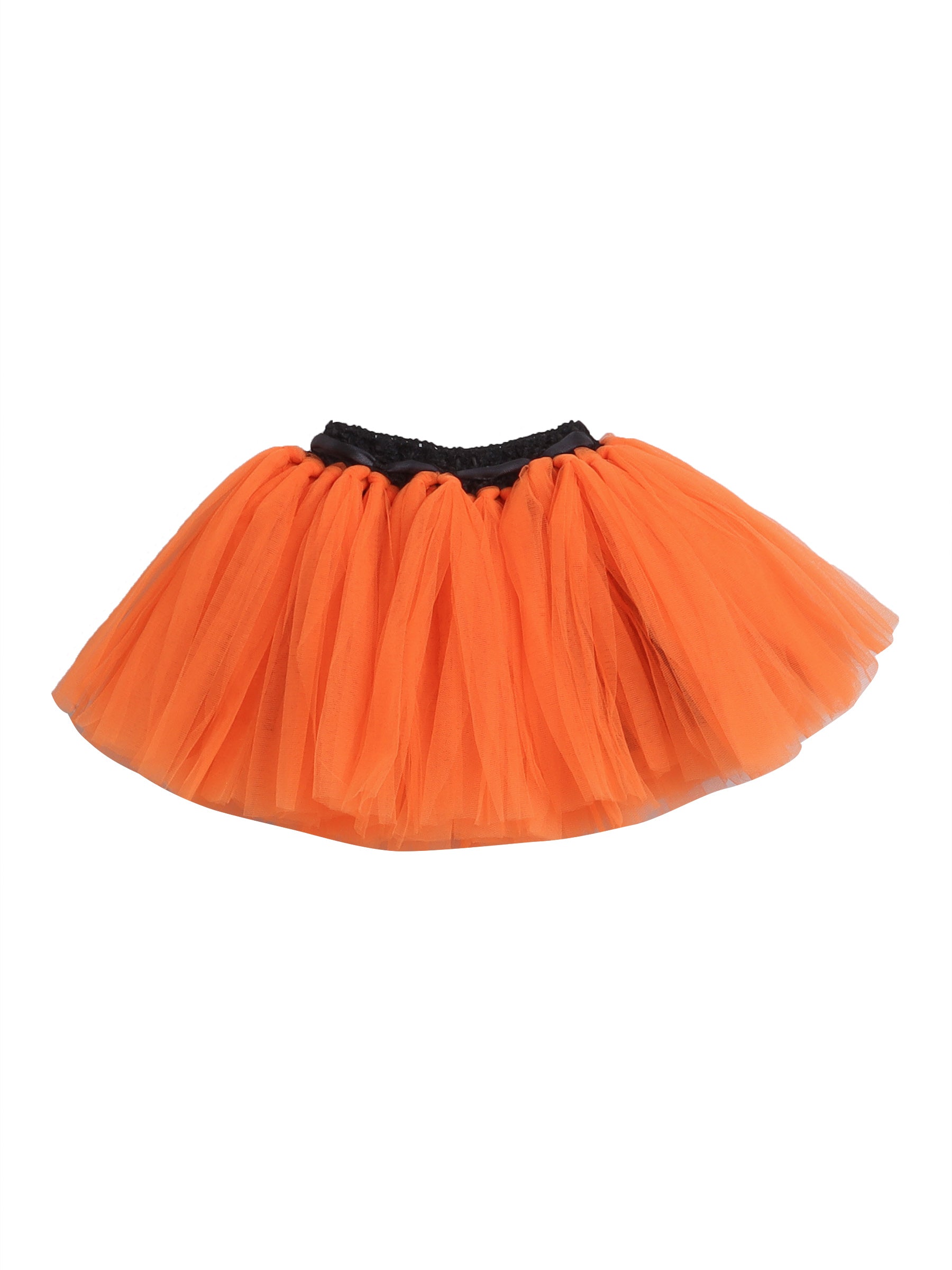 TINY MINY MEE NEON FLOWER BODYSUIT , SKIRT AND HAIRBAND-BLACK