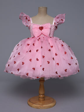 Sweetheart Sparkle Knee Length Tulle Dress