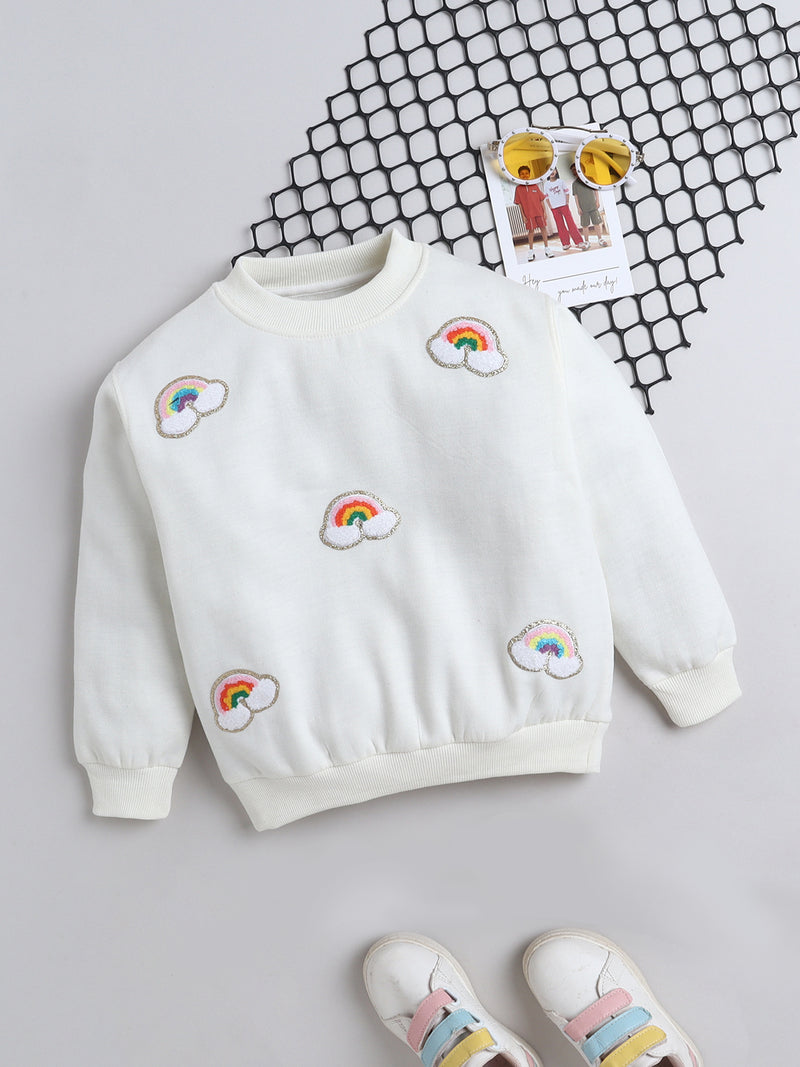 Rainbow Cloud Sweatshirt for Kids