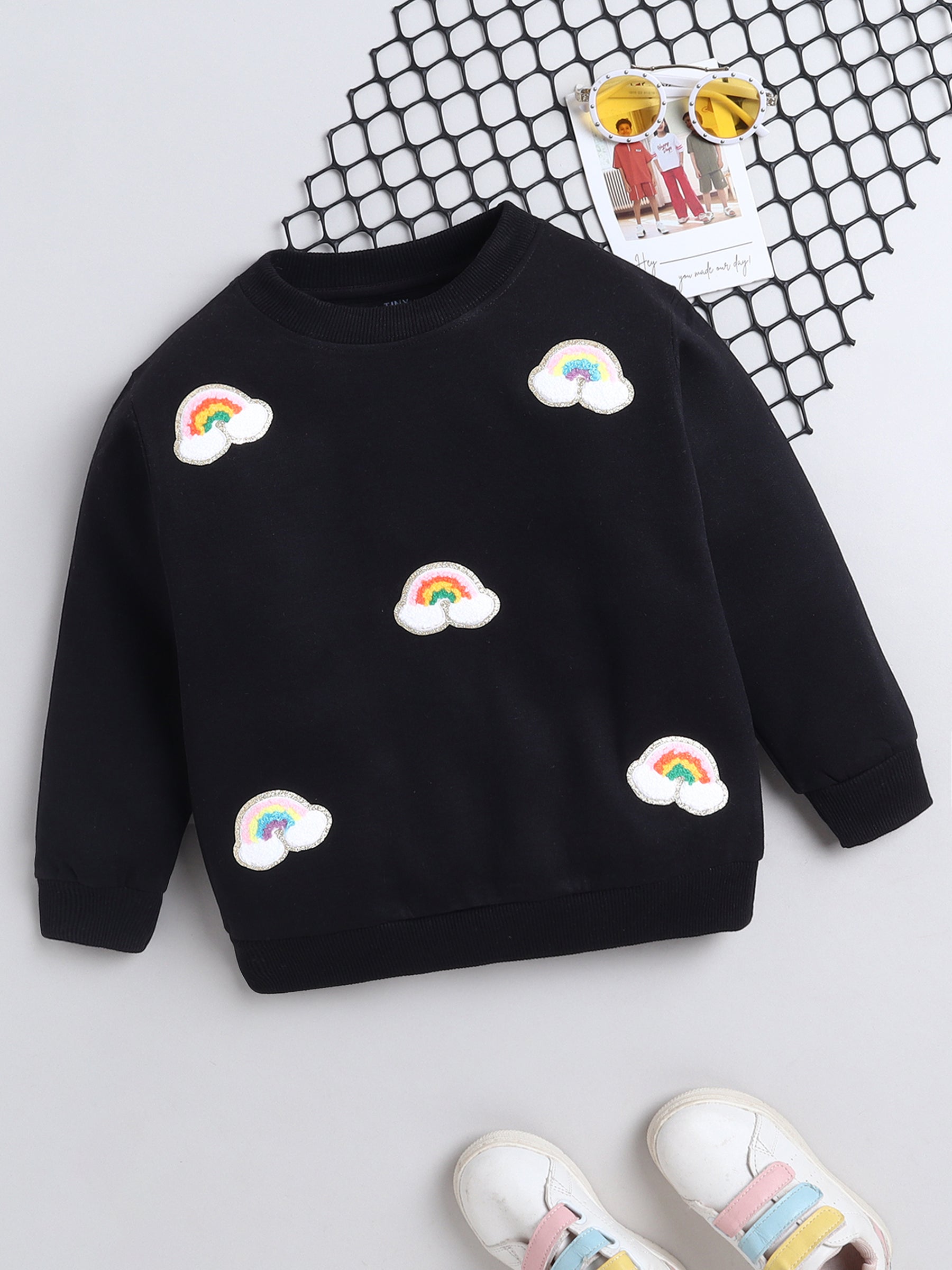 Rainbow Cloud Sweatshirt for Kids