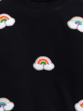 Rainbow Cloud Sweatshirt for Kids
