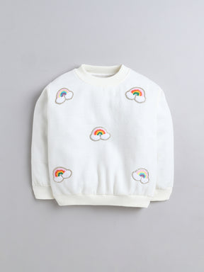 Rainbow Cloud Sweatshirt for Kids