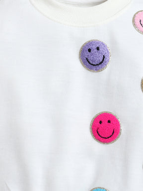 Rainbow Smile Sweatshirt for Boys & Girls