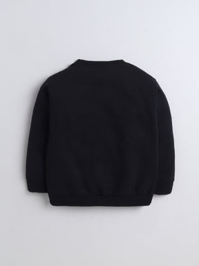 Ribbon Heart Bow Sweatshirt for Girls