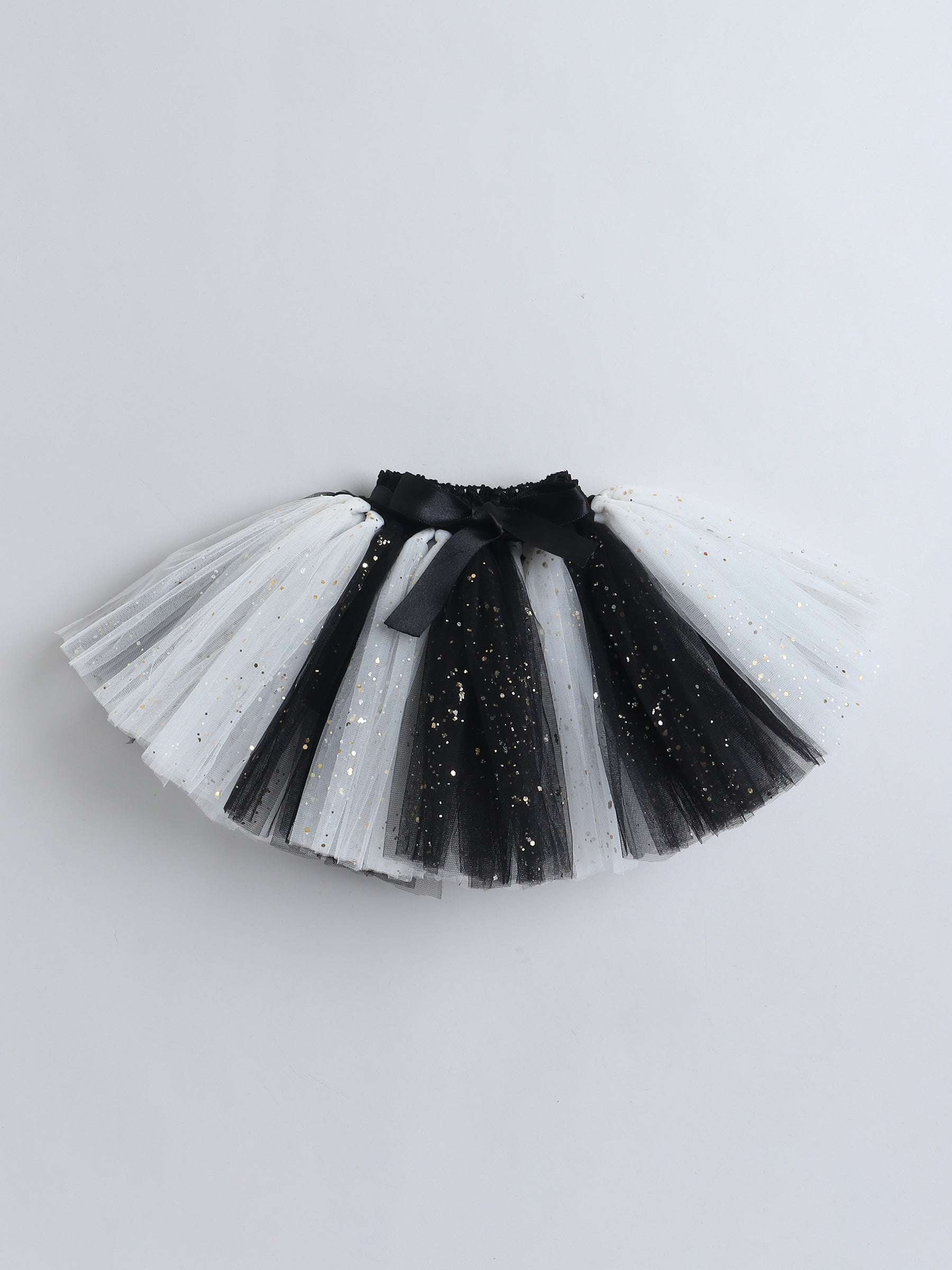 Skull Bow Halloween Tutu Set for Baby Girls