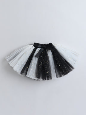 Skull Bow Halloween Tutu Set for Baby Girls