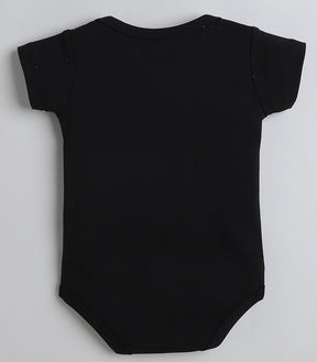 Tiny Miny mee boys printed bodysuit - Black