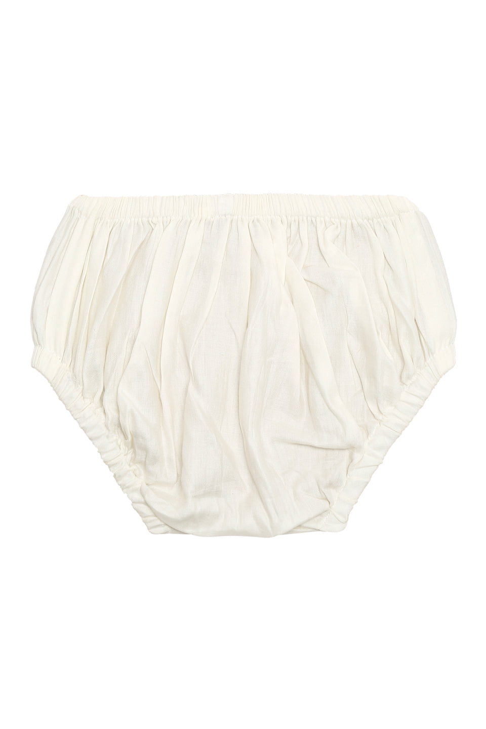 GLACE COTTON WILD ONE BABY PHOTOSHOOT OUTFIT INCLUDES BLOOMER, CROWN AND TIE-WHITE
