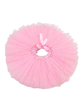 TINY MINY MEE PINK RUSH FLORAL TUTU SET-PINK