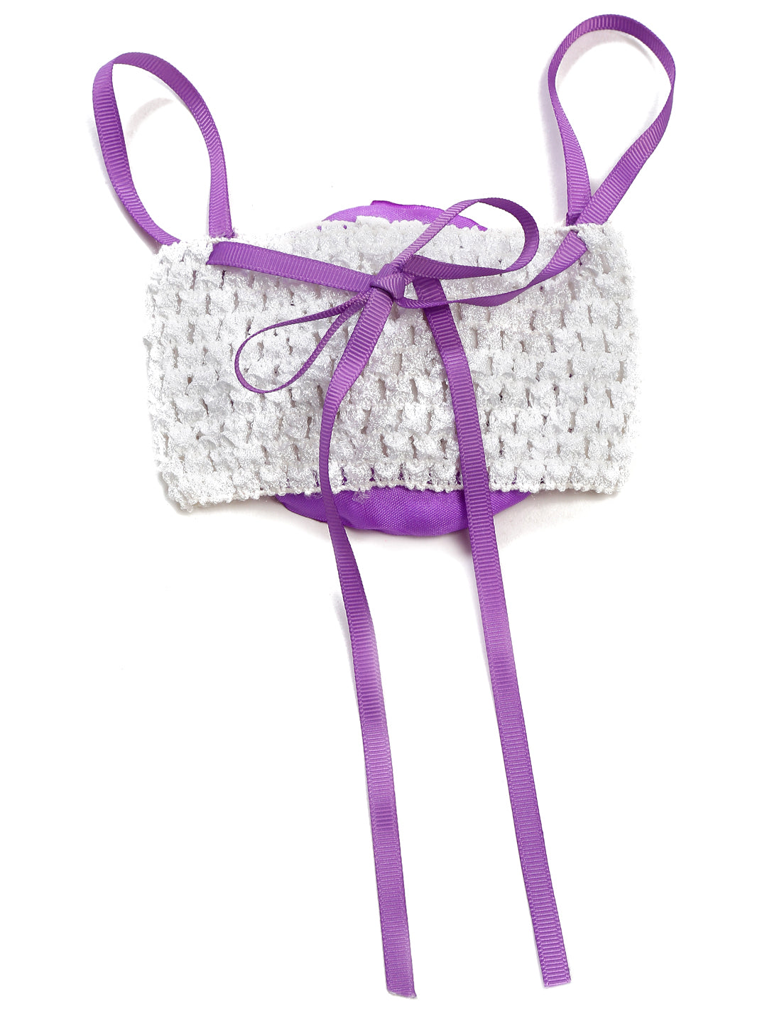 TINY MINY MEE LAVENDER LILY BURN FLOWER TUTU SET -LAVENDER