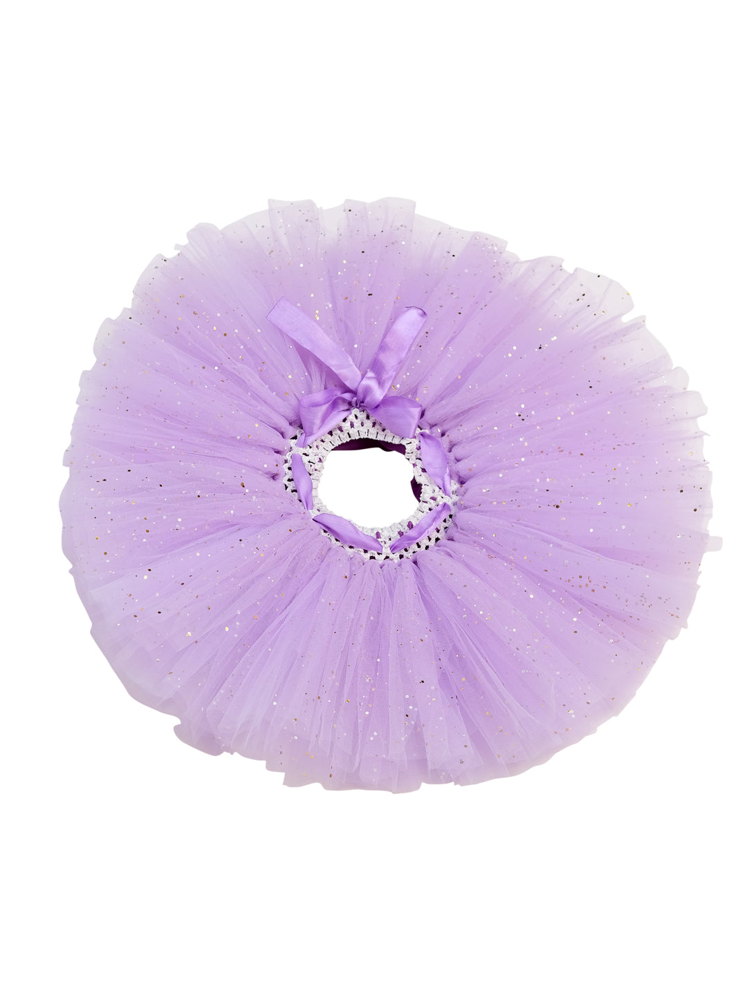 TINY MINY MEE LAVENDER LILY BURN FLOWER TUTU SET -LAVENDER